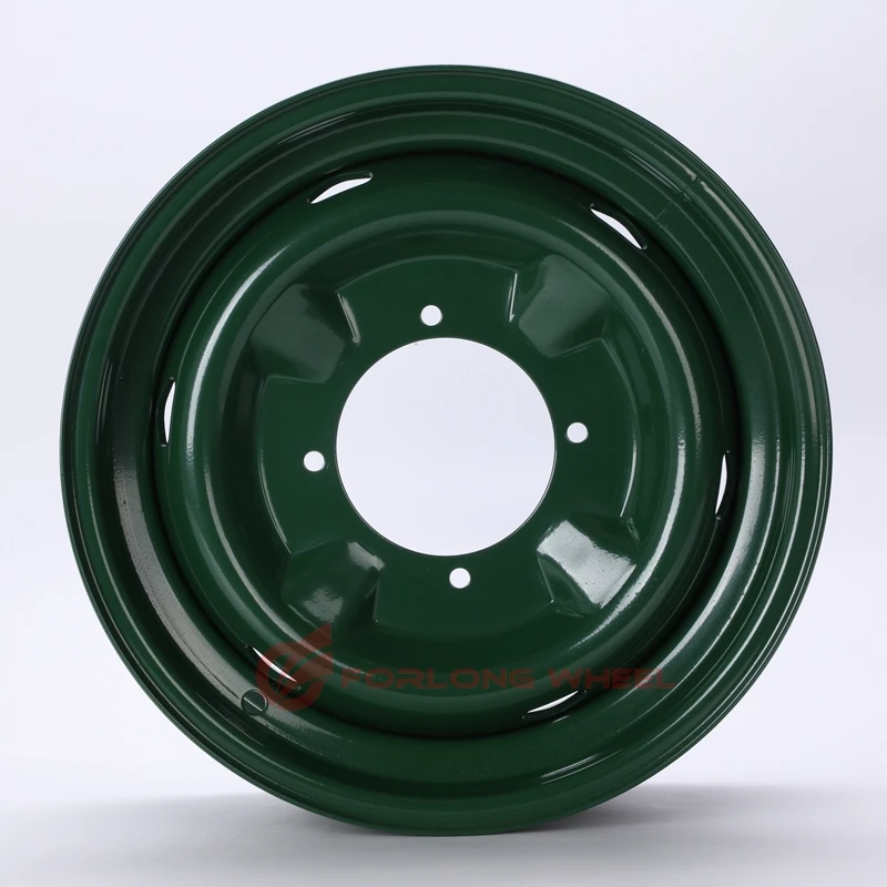 FORLONG juego de rines r 14 atv utv Green Red 14inch 4x136/156 ATV UTV wheel rim
