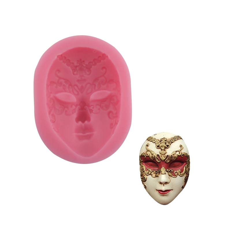 Custom Fangdan mold face chocolate mousse pudding hand soap silica gel cake mold