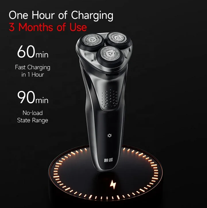 ENCHEN Blackstone Plus Electric Shaver IPX7 Waterproof Dry Wet Dual Use Beard Trimmer Rechargeable Mini Electric Shaver