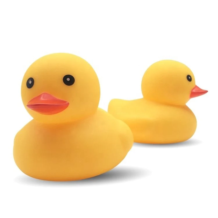 Swimming Custom Wholesale 100 Baby Toys Teething Blue Rubber Duck Bath Toy