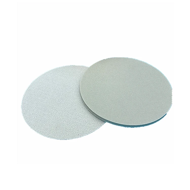 Round Abrasive Sponge White Softback Sanding Sponge