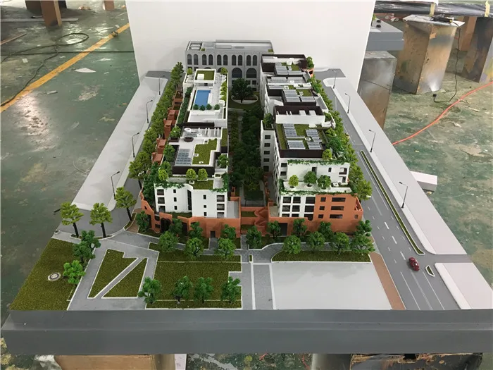 
3d architectural ready model house for property marketing 