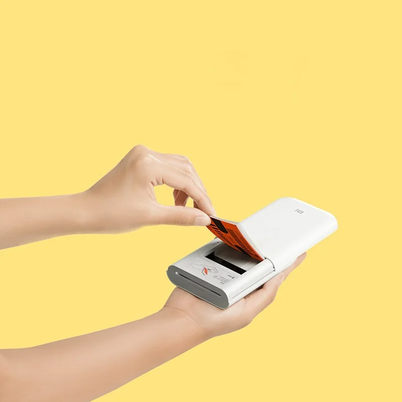 Оригинальный Xiaomi Mijia AR принтер 300 точек/дюйм портативный мини-принтер синий зуб Мобильный телефон карманные фото принтеры
