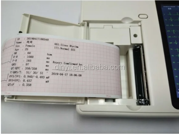 
China Professional Manufacturer Direct CE Certificated Ecg Machine 