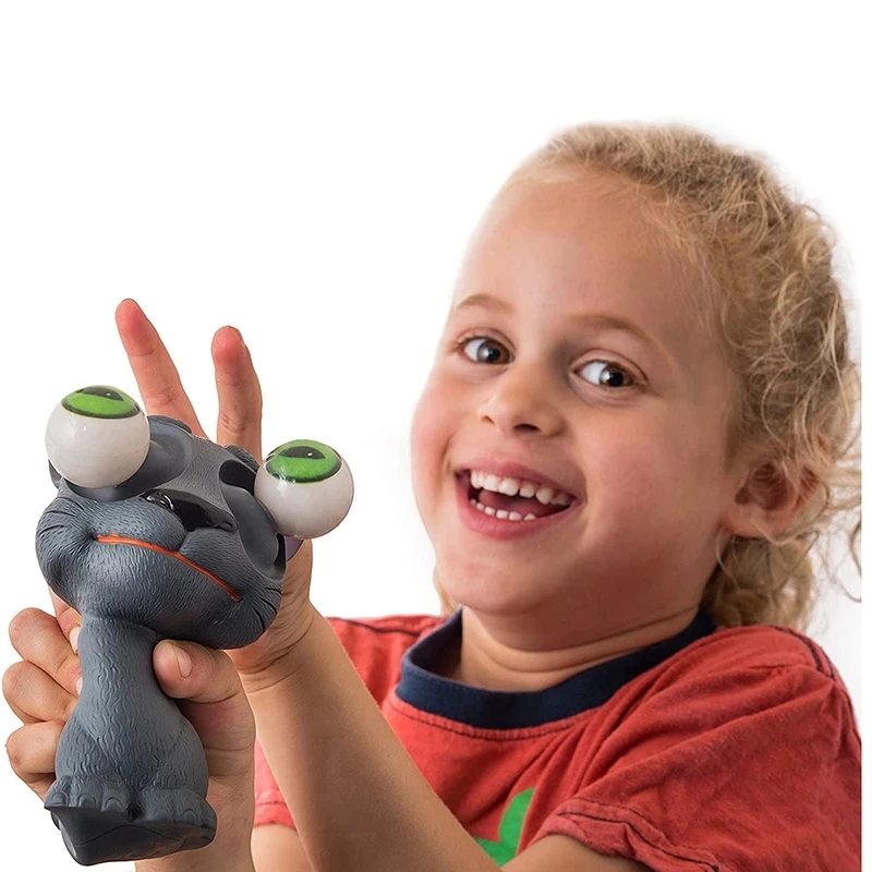 Squishy Eye Popping Flippy Squeeze Toy Stress Reliever Antistress Fidget Halloween Christmas Children Kids Party Favors Gifts