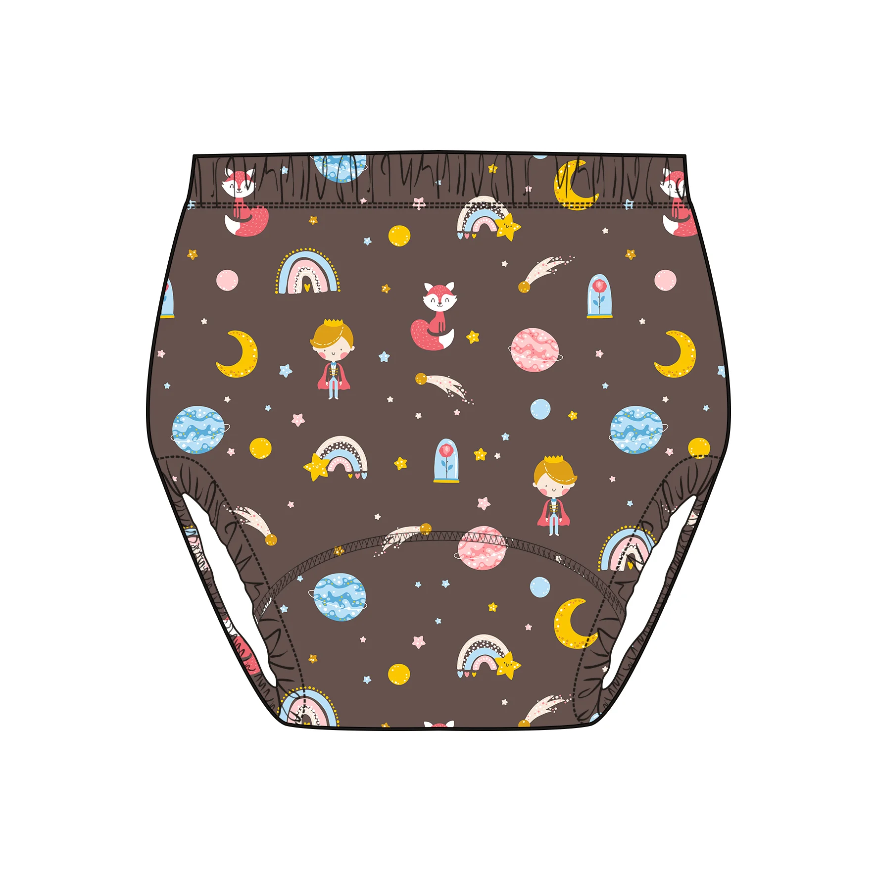 Fashion Forward Bamboo Potty Pants for Toddlers with Stylish Custom Print Options