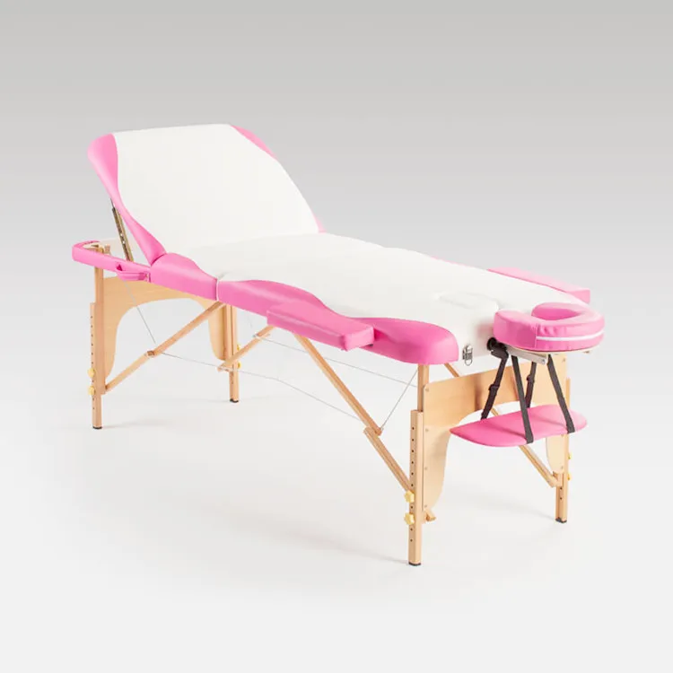 Better folding wooden spa bed massage table for sale