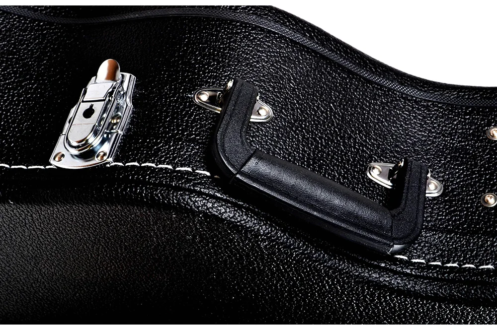 High quality guitar leather case guitar gig case from Vines music