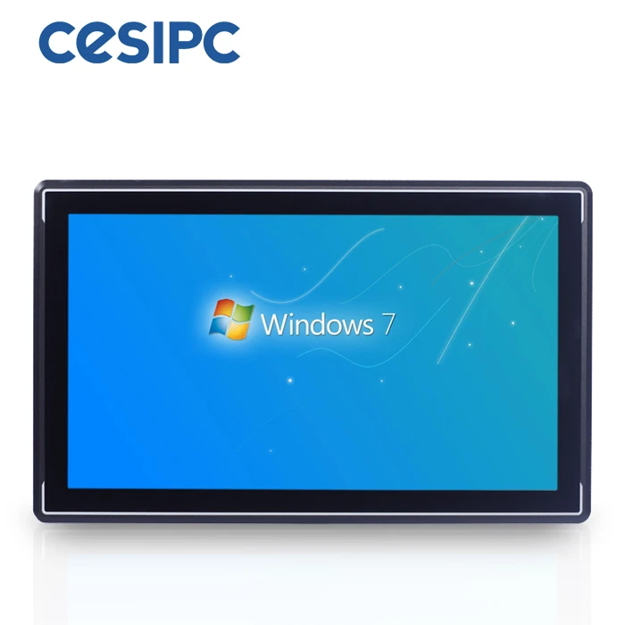 CESIPC 9-36V wide voltage Panel PC 350 nits brightness 15.6inch capacitive touch Industrial All in one Computer