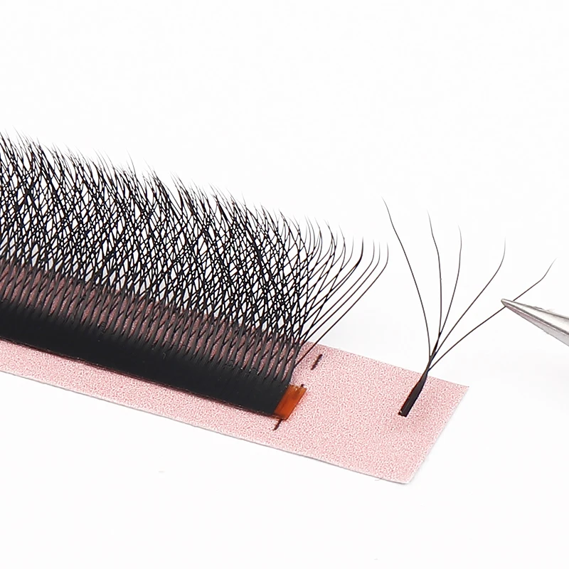 5D W Fake eyelashes Naturally curl Eyelash extension Premade volume fans lashes False eyelashes 3D 4D 6D W cilia