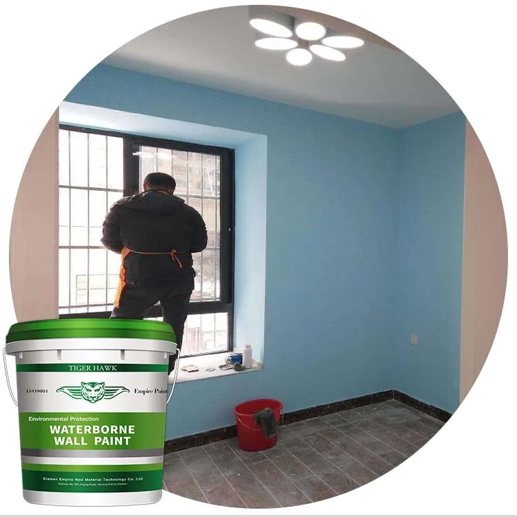 Free Samples Manufacture Wall Paint Protection Film House Interior Purify Formaldehyde Wall Coating Water Based Latex Paints