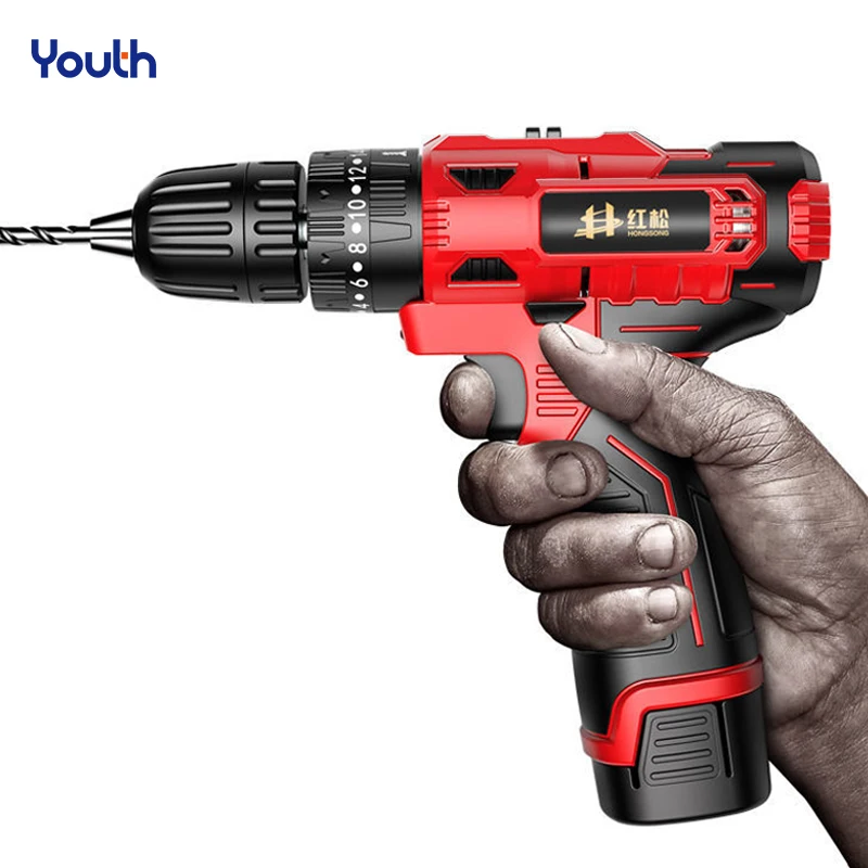 Youth Cordless Electric   Power Drills Impact drill machine for home use 12V,18V,mini 3.6V  opptional