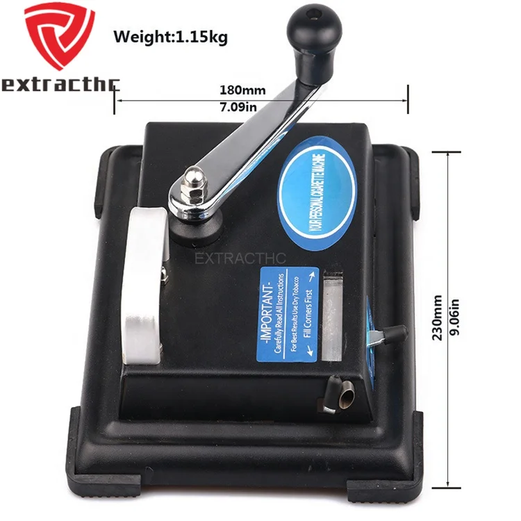 
Electric Automatic Cigarette Rolling Machine Hand Operation Roller Maker Tobacco Injector Machine 