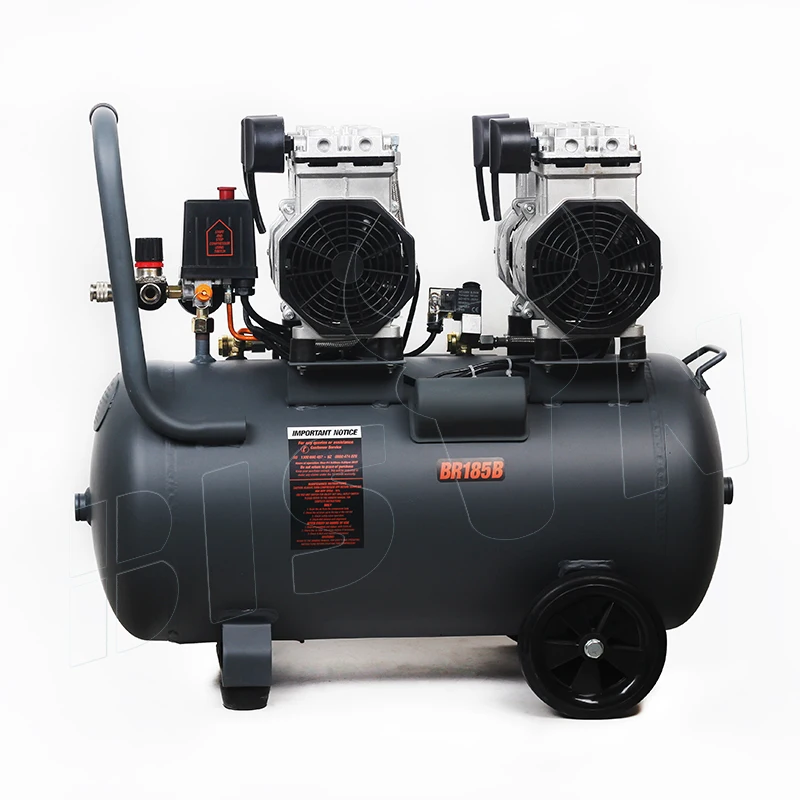 Bison China 4 Cylinder 50 l Portable Air Compressor Machine 3 Hp Single Phase