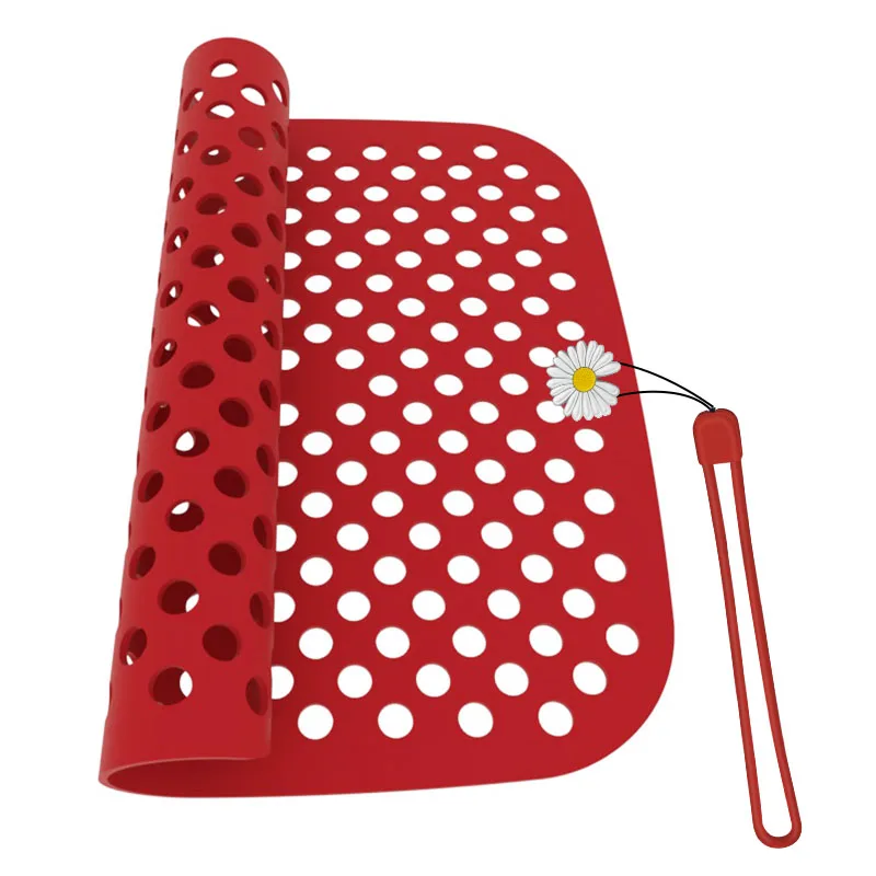 Hot sale Silicone Shoe Charms Organizer, Portable Roll Storage Bag Wall Mounted Hanging Display Stand