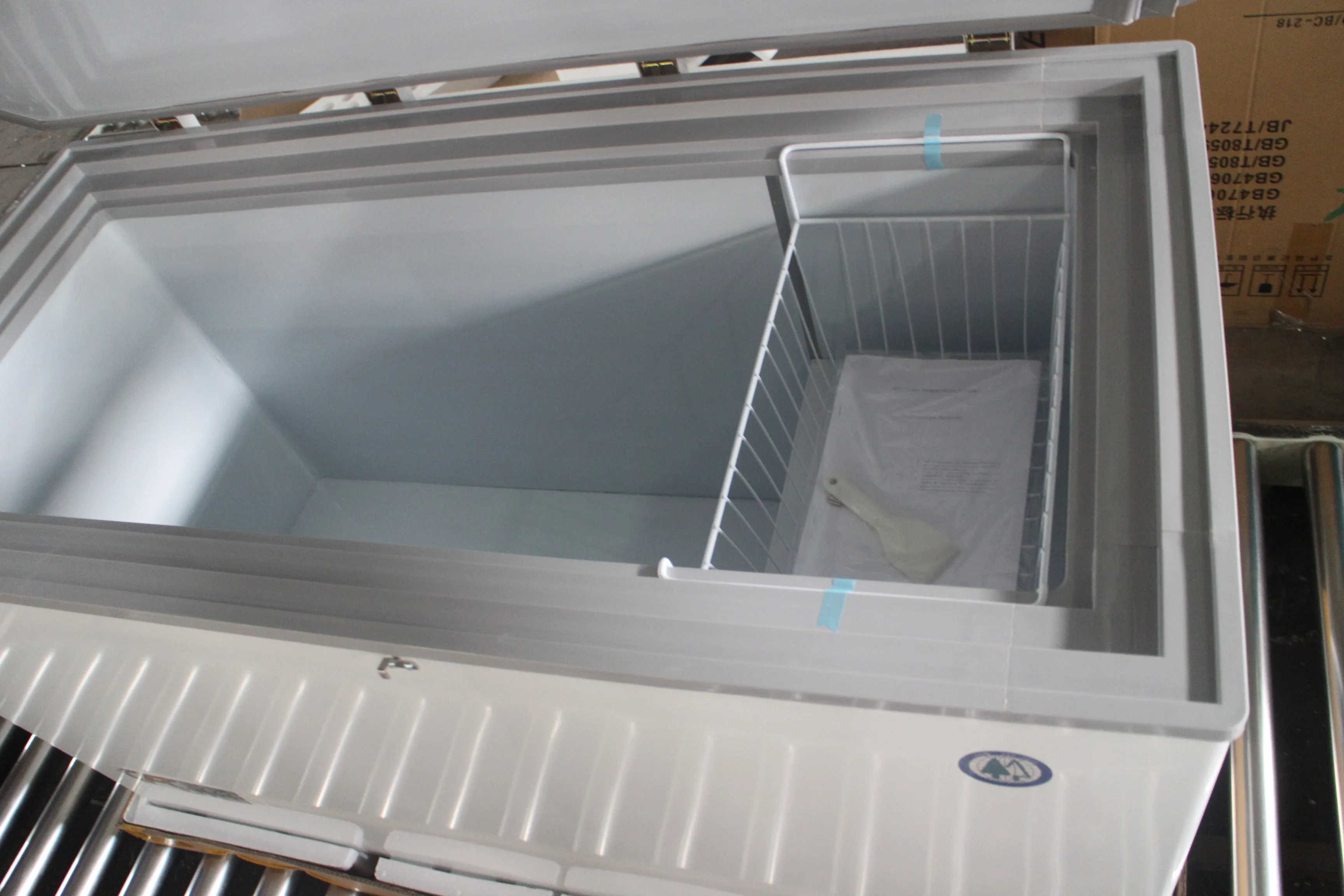 -60C Seafood Tuna Fish Storage 308L Low Temperature Chest Open Door Freezer DW-60W308