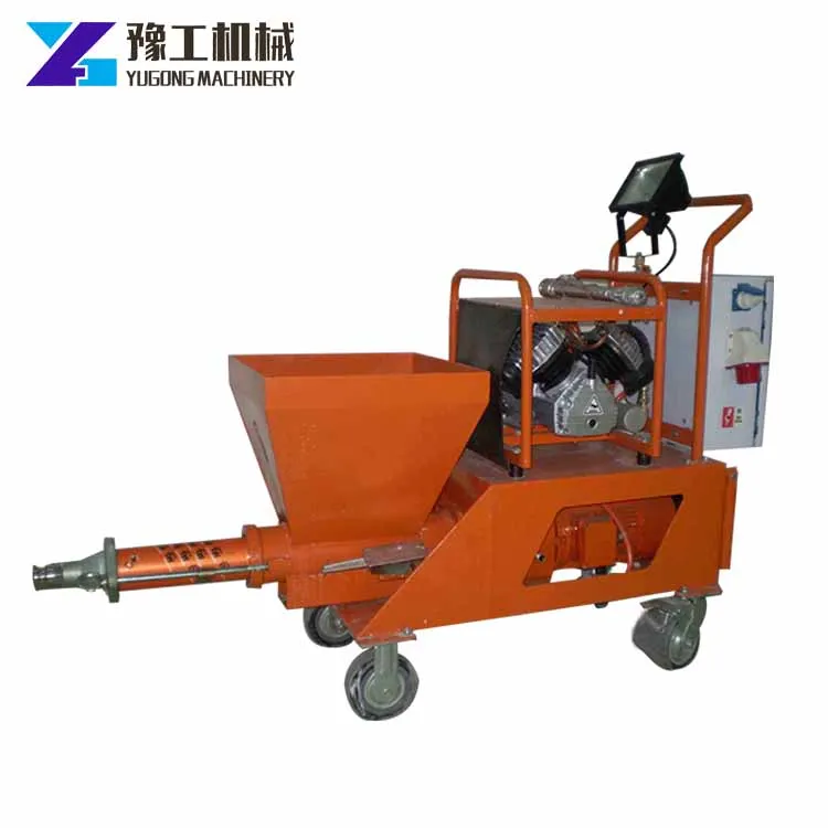 High efficiency putty spraying machine wall mortar plastering rendering machine factory price