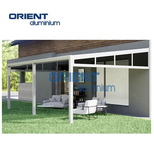 Aluminum Profile Sunshine Room and Winter Garden and Sun House with Polycarbonate Roof