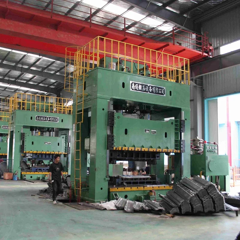 YQK27-500 frame type single action sheet metal stamping hydraulic press with good accuracy and small impact