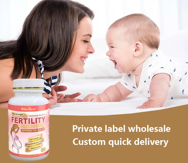 OEM Hot Sales Female Fertility Tablet Natural organic Clean Womb herbs pills detox fertility capsule for women