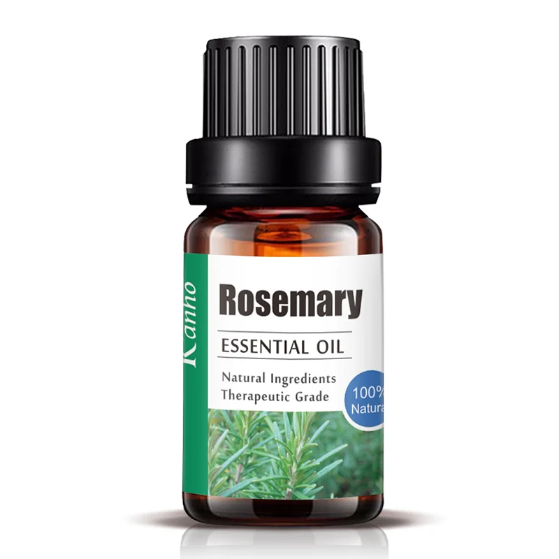 Private Label 10ml 100% Pure Organic Natural Mint Hair Growth Rosemary Bulk Essential Oils Price Rosemary Hair Oil