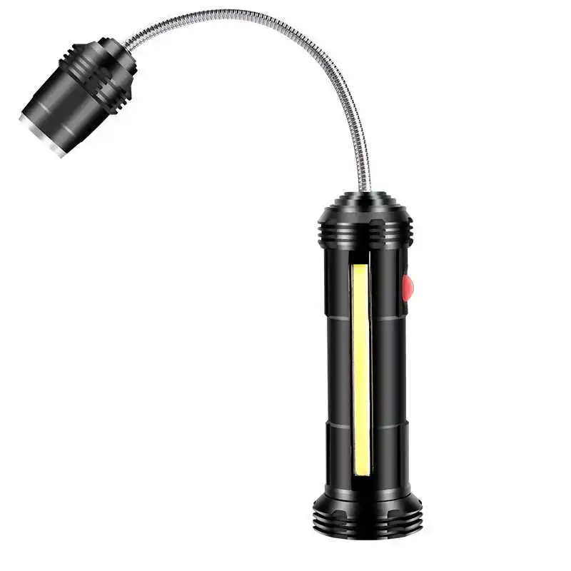 Cross Border New COB and LED 18650 Battery USB Charging Magnetic 360 Degrees Rotating High Power Lighting Work Lamp