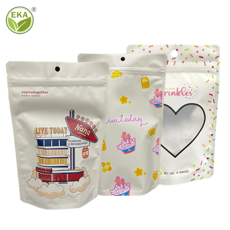 Custom Mylar Bags Freezd Dried Candy Snack Pouch Bag Stand Up Pouch Powder Packaging Food Bag