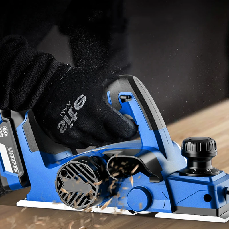 Multifunctional Electric Planer Portable Desktop Small Table Planer Woodworking Pressure Vegetable Cutting Board Household Use