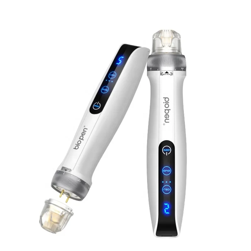 0.25mm Bio Pen Q2 micro needles dermapen electrical microneedle derma pen home beauty face massage machine ems muscle stimulator