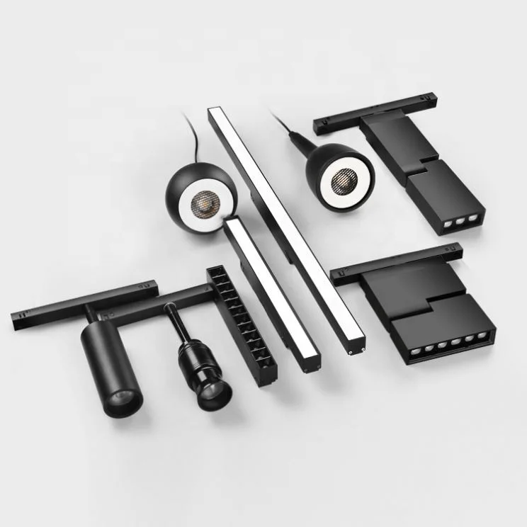 Magnetic Light New Trend 48V Linear Spotlight Surface Recessed Pendant Magnetic Track Light Led Track Light