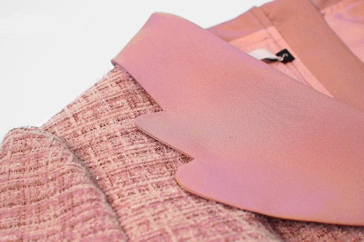 OEM ODM Fashion Elegant Lady Tweed Dress