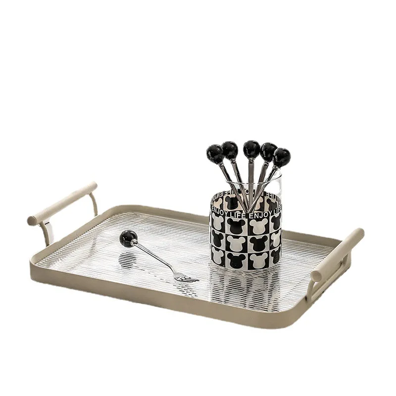 Acrylic Serving Tray Durable Dishes & Plates for Serving & Display