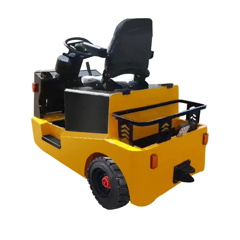 Airport Luggage Tow Tractor Electric Tractor Truck Airport Cargo Tractor 6 Ton Warehouse Equipment