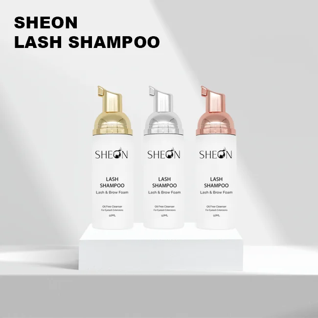 Sheon Lash Shampoo Private Label Lash Cleanser Vegan Eyelash Extension for Lash Wash Eyelash Foam Cleanser