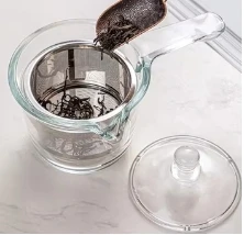 Gift Glassware tea set Gift Teapot Set Borsilciate Glass tea set