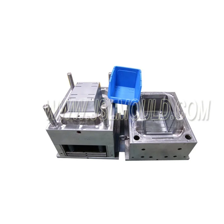 Industrial Stackable Plastic Storage Shelf Bin mould