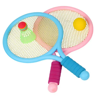 Wholesale High Quality Kids Tennis Racket Set with Ball Plastic Tennis Racquet