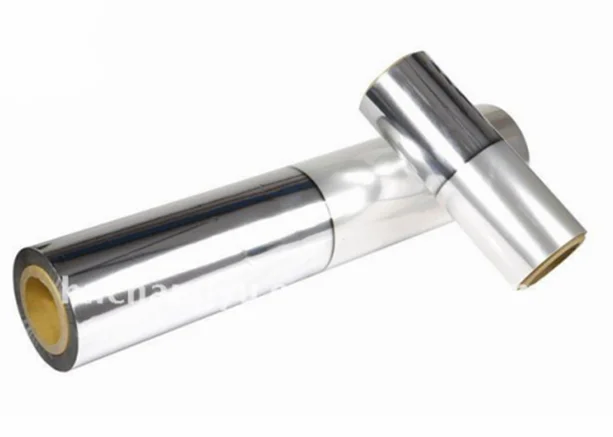 
12micron Partial VMPET Metallized Polyester Plastic Wrapping Film 