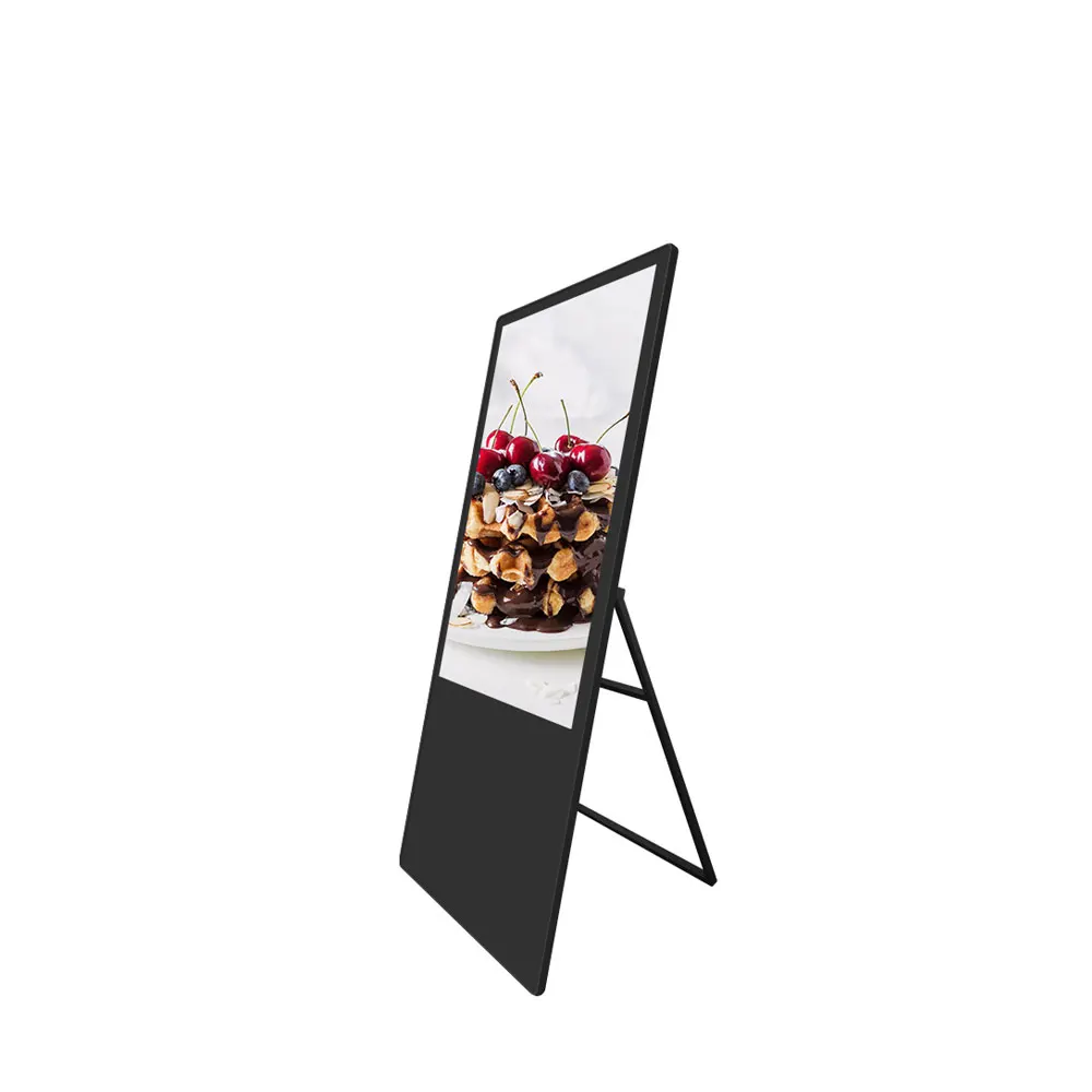 High Brightness Portable Advertising Screen Digital LCD Poster Display