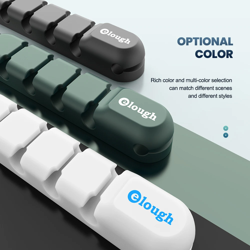 Factory cheap price data cable organizer desk tidy strong adhesive cable management clips holders