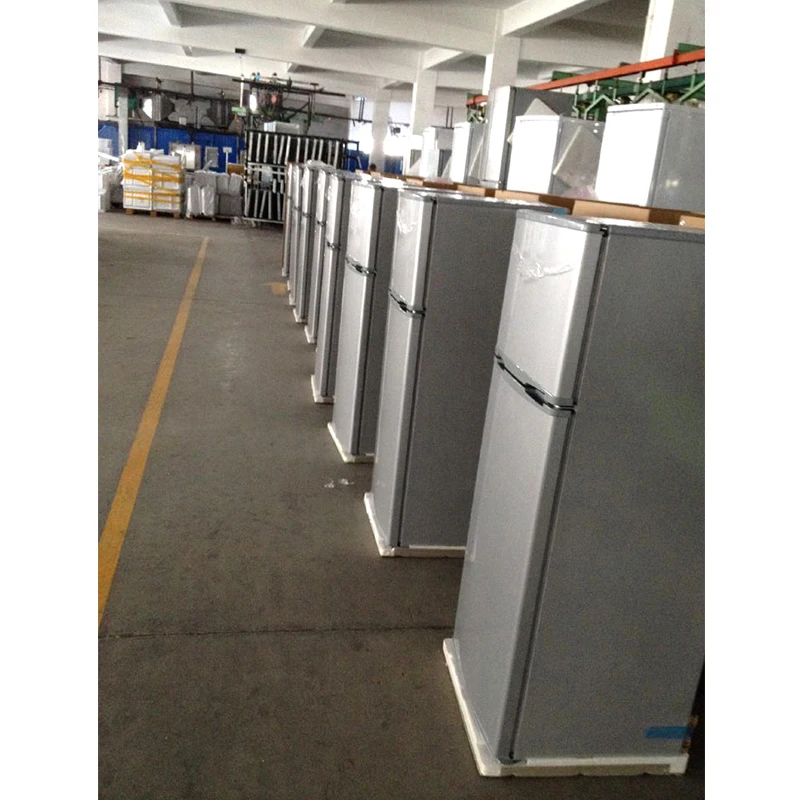 R600a Bedroom Mini Fridge Double Door Fridge Refrigerator For Home TDT-91H