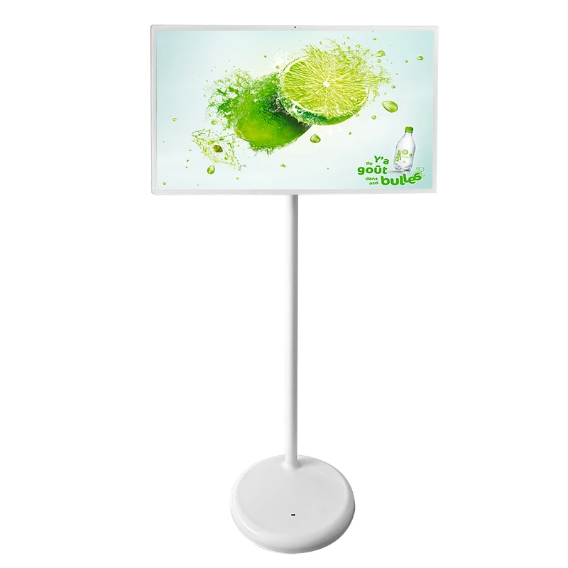 Customized Size Android System Smart LCD Touch Screen Build in Battery Stand By Me Portable Movable TV