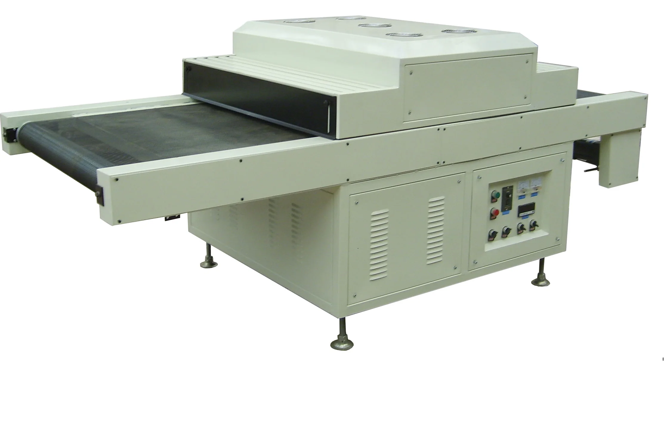 TX-800 PLC control panel conveyor uv curing tunnel dryer for curing screen printing uv dryer for glass processing