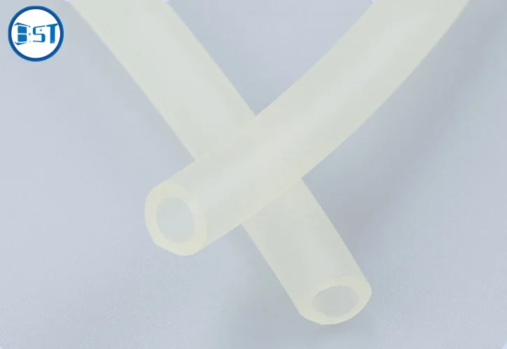 Food Grade Transparent High Temperature Resistant Elastic Circular Soft Silicone Rubber Hose Tube