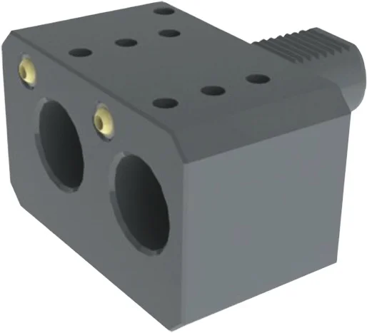 VDI Magnetic Tool Aluminium Holder Strip DIN 69880 Form E7 Double Boring Bar Holder Right Used Mini Lathe Machine For Sale