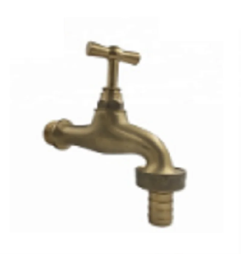 Top quality polished nature color  brass garden tap