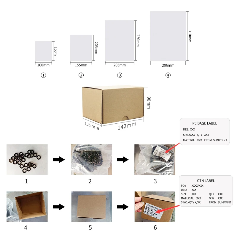 High Quality ANSIB18.5 Round Head Square Neck Bolts Stainless Steel304 Carriage Bolts