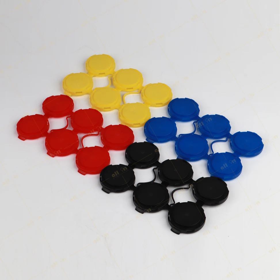 All In Brew Plastic 6 Pack 4 Pack 54mm Diameter Aluminum Beer Can Clip Handle Beer Can Carrier