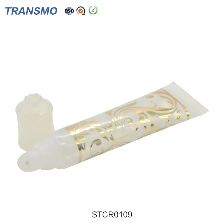 Eco friendly mini lipgloss tubes custom logo lip oil squeeze empty lip gloss tubes lip balm packaging