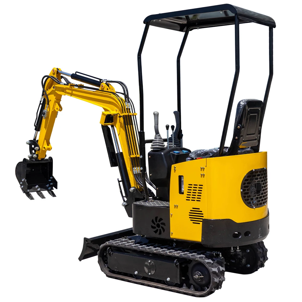 MK108 Mini Excavator China Cheap Excavator Micro Hook Machine Hydraulic Machine with1 Ton Operating Weight for Farming